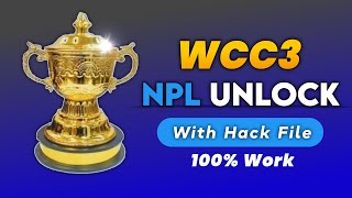 WCC3 NPL AUCTION UNLOCK | WCC3 UNLIMITED PLATINUMS AND COINS | WCC3 MOD APK EVERYTHING UNLOCKED