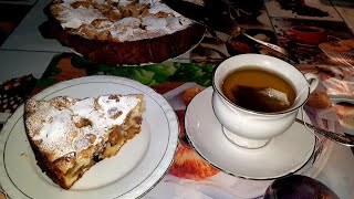 ОБАЛДЕННАЯ ШАРЛОТКА С ЯБЛОКАМИ И ОРЕХАМИ/УЛЕТАЕТ МГНОВЕННО😋 ОБАЛДЕННАЯ ШАРЛОТКА С ЯБЛОКАМИ И ОРЕХАМИ/УЛЕТАЕТ МГНОВЕННО😋