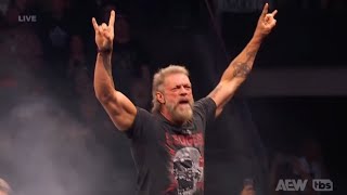 Adam Copeland “EDGE” ENTRANCE (LIVE) AT AEW DYNAMITE WITH AUDIENCE SINGING 