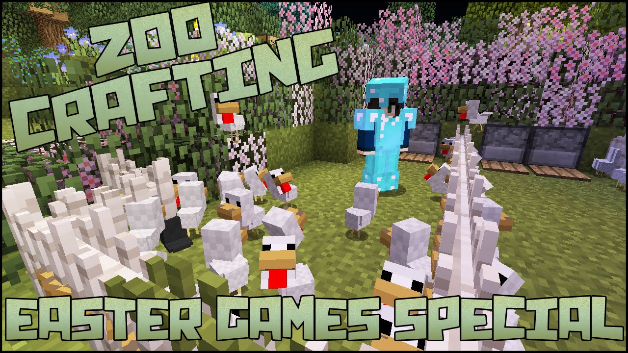 Easter Games Special!! 🐘 Zoo Crafting YouTube