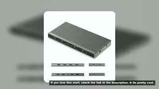CineTreak CT-4 4K60 4-Ch HDMI to USB 3.2 Type-C Capture Card, 4x HDMI Input Multi-Camera UVC Device