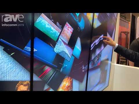 InfoComm 2019: DISPLAX Intros the Displax Tile PCAP Touch Video Wall Display With 8mm Bezel