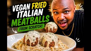 I Made Vegan Meatballs From Scratch… And THEN Fried Them 😂