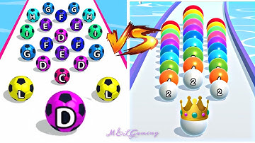 MAX LEVELS BallRun2048 vs A-Z Run🔮💥: All Levels Gameplay Walkthrough Android ,iOS NEW UPDATE