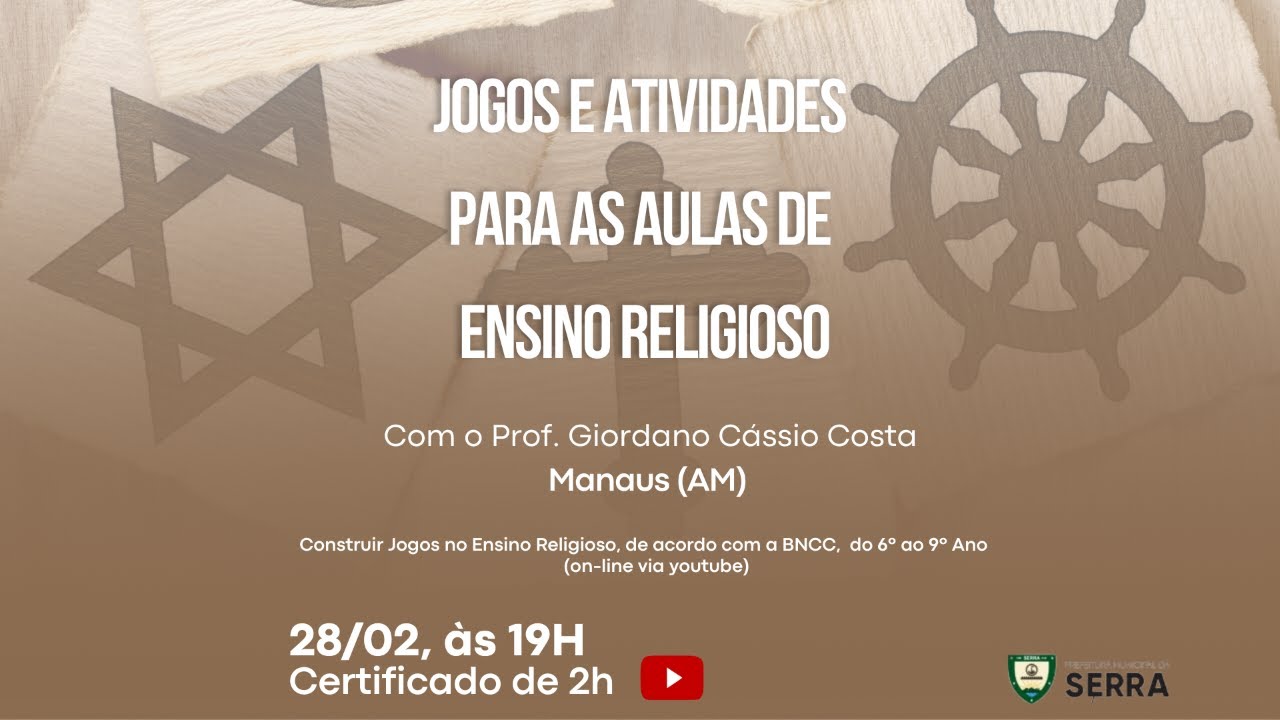 JOGOS E ATIVIDADES PARA AS AULAS DE ENSINO RELIGIOSO - YouTube