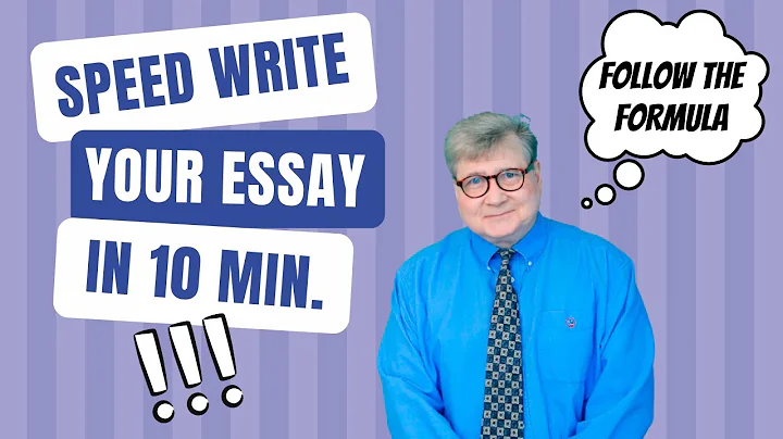 How to Write an Academic Essay in 10 Minutes or Less