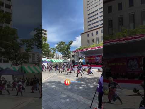 Dokkoisho dokkoisho! Serunya tarian yosakoi mewarai Indonesia Festival di Chiba #japan #chiba