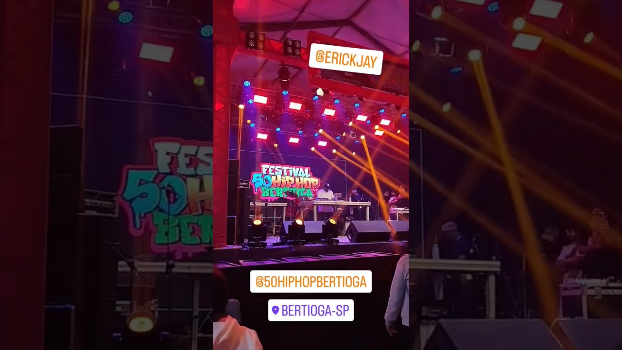 Festival 50 Hip Hop Bertioga - Erick Jay