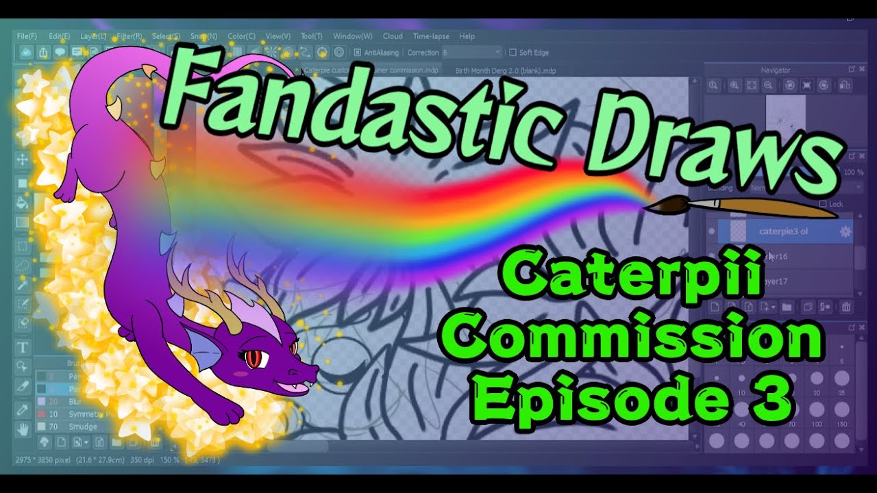 Fandastic Draws: Caterpii Commission Ep.  3