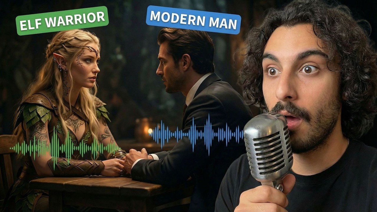 Создание кинематографических диалогов с использованием ИИ за считанные минуты: преобразование ауд...