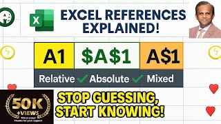 4. Learn Microsoft Excel References the Right Way – Most People Get This Wrong!