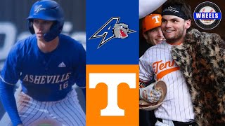 UNC Asheville vs Tennessee 2025 College Baseball