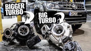 3.0 TDI V6 VW Amarok gets a Bigger Turbo! Bigger Big turbo still to come...