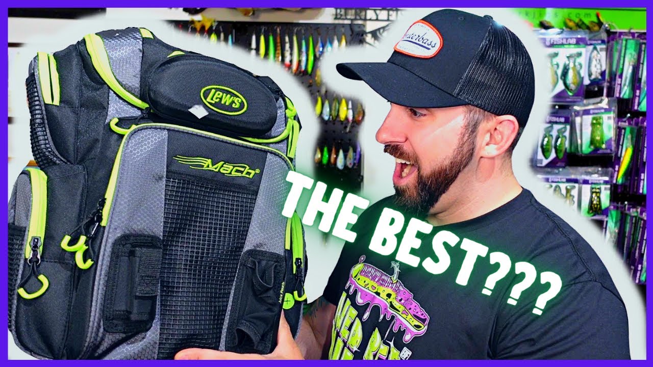 The BEST Fishing Backpack? Lew's Mach HatchPack Review 