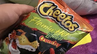 Cheetos Flaming Hot Limon Crunchy #suscribe