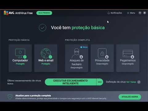 Vídeo: Como desativo o software antivírus AVG temporariamente?