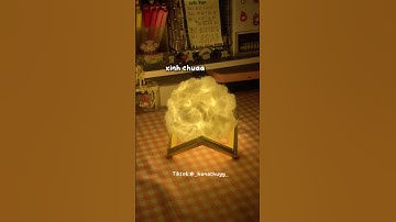 Làm đèn mặt trăng decor bàn học,diy moon lamp#craftideas#craft#shorts#handmade#diyideas#craftideas