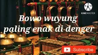 Bowo langgam wuyung' Marcel Pro Tv