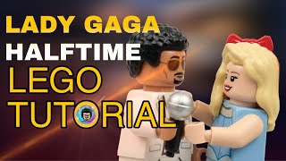 Lady Gaga LEGO Minifigure Tutorial | Halftime Show 2026 #BadBunny