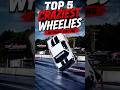 🏆 Top 5 Craziest Wheelies in Drag Racing 🚀
