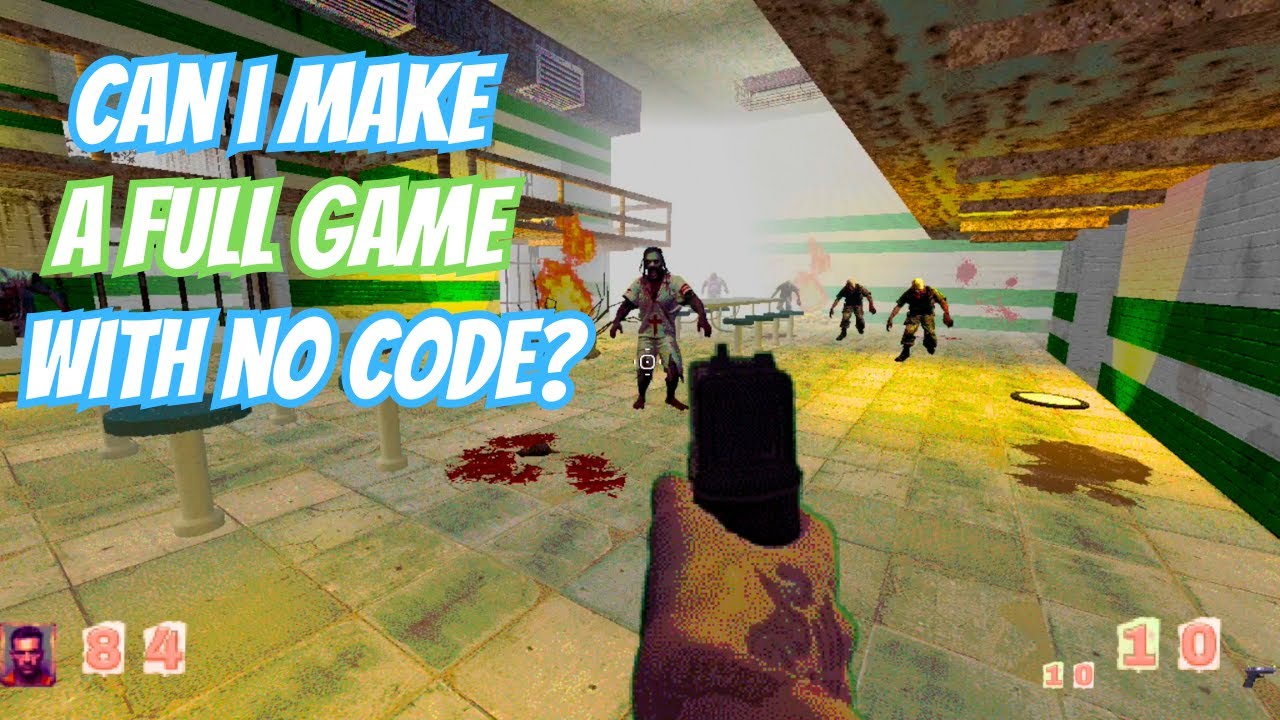 Can I make a full game with NO CODE? - YouTube