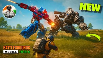 BGMI NEW UPDATE FULL GAMEPLAY 🔥 TRANSFORMERS UPDATE 3.9 | PUBG MOBILE NEW UPDATE HDR