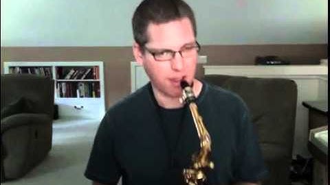 Beginner Jazz Improvisation Lesson 8A-Alto clip