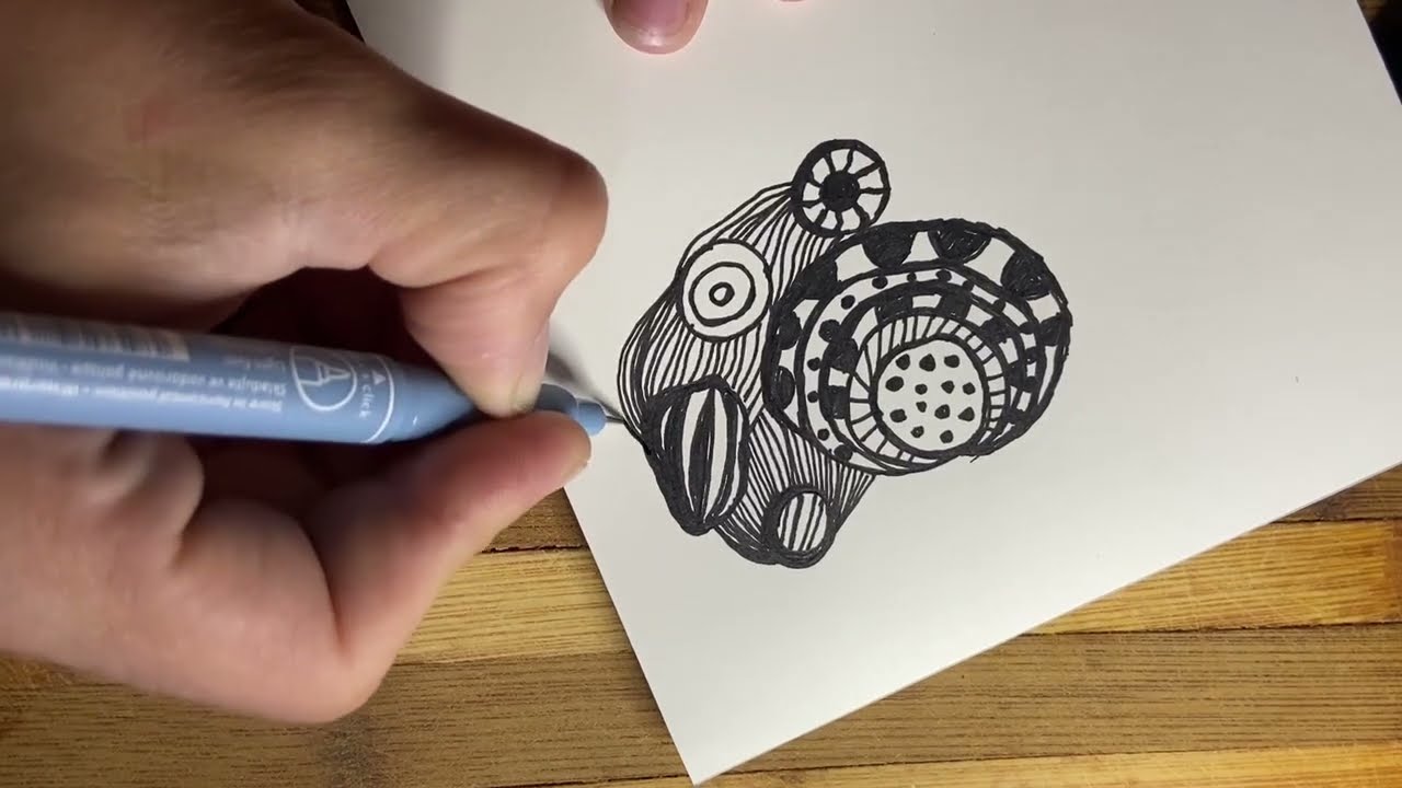 Zen Drawing – Relaxing Line Art Meditation