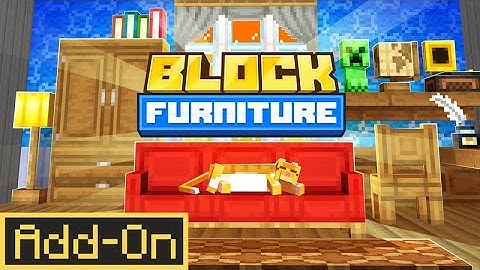 Block Furniture 1.0 Add-On | Minecraft Marketplace | Showcase