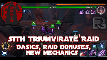 Sith Triumvirate Raid Reveal | Faction Bonuses and Phase Breakdown | Star Wars: Galaxy of Heroes