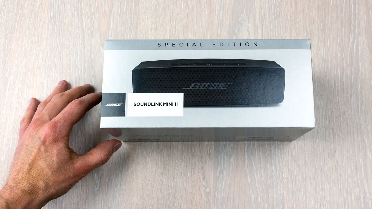 BOSE SoundLink mini 2 SPECIAL EDITION Unboxing