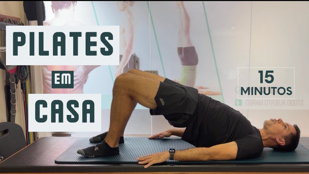 Pilates em Casa - Aula Nº 1 - Nível Inicainte