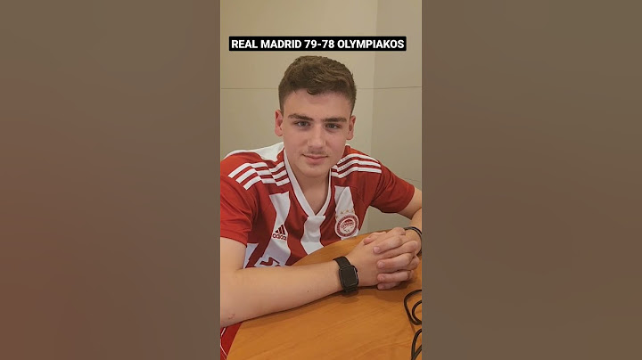 Real Madrid 79-78 Olympiakos 🏀