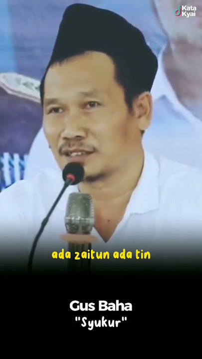 Begini cara bersyukur kepada Allah kata Gus baha