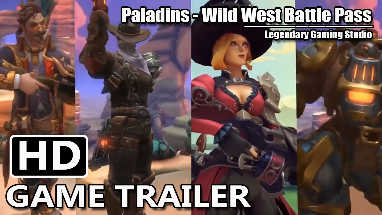 Paladins Wild West Battle Pass Official Game Trailer [HD