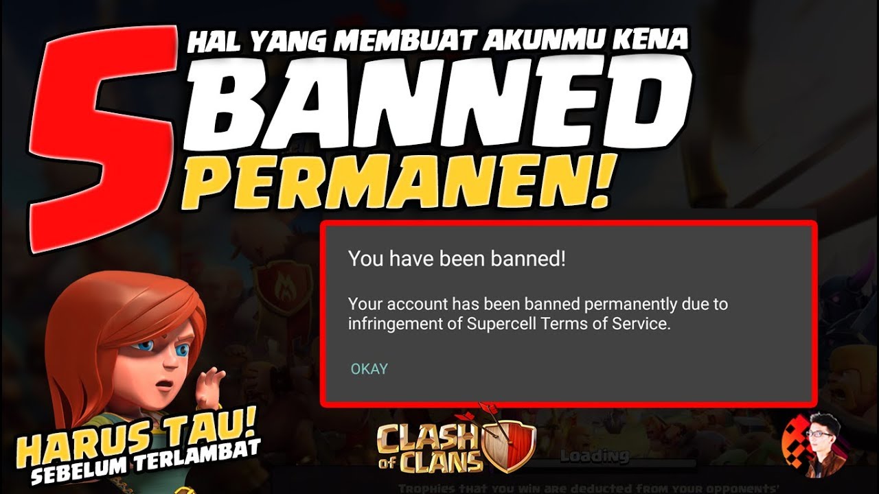 Cara Mengatasi Akun Kena Banned Permanent 100 Work By Fan Arts