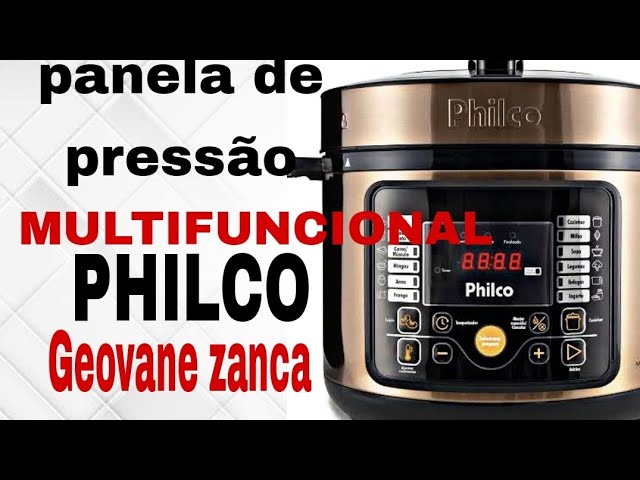 Panela de Pressão Elétrica Multifuncional Philco 5Litros 