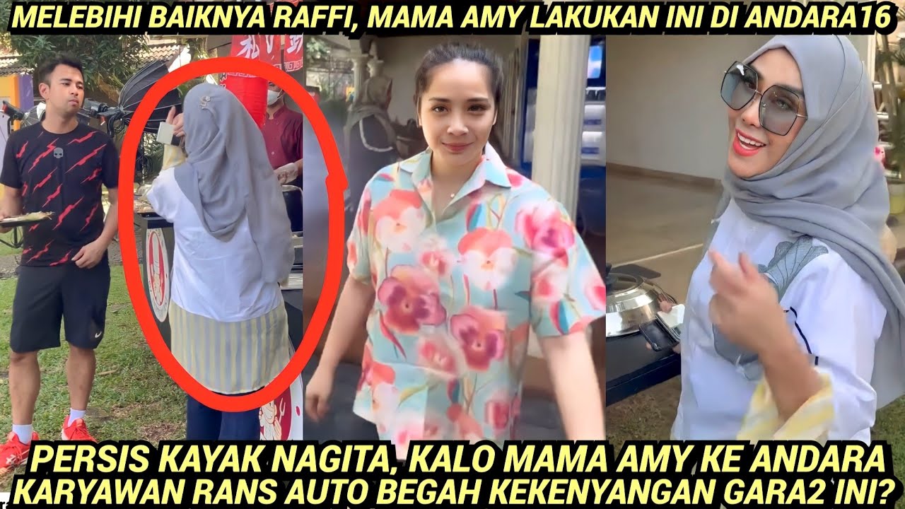 MELEBIHI BAIKNYA RAFFI, MAMA AMY GERCEP LAKUKAN INI SAAT TAMU2 RAFFI ...