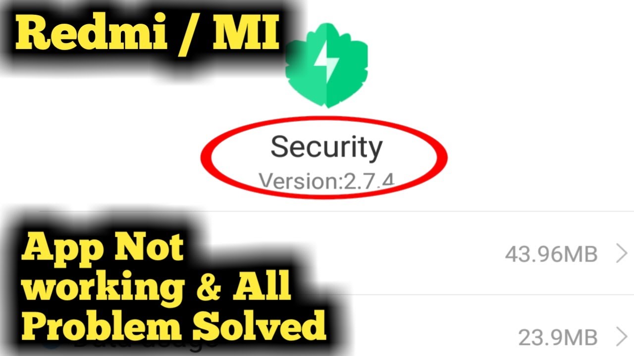 Исправление неработающего приложения MI Security и решение всех проблем в 2023 году