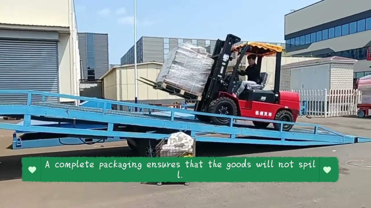 Watch How We Load a Giant Pallet of Galvanized Wire Into a Shipping Container!