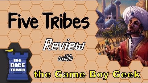 Five Tribes Review - with the Game Boy Geek