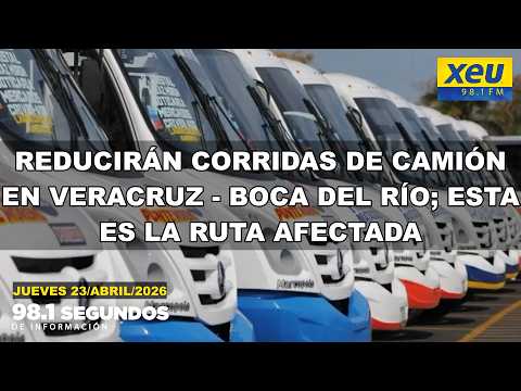 Reducirán corridas de camión en Veracruz - Boca del Río; esta es la ruta afectada