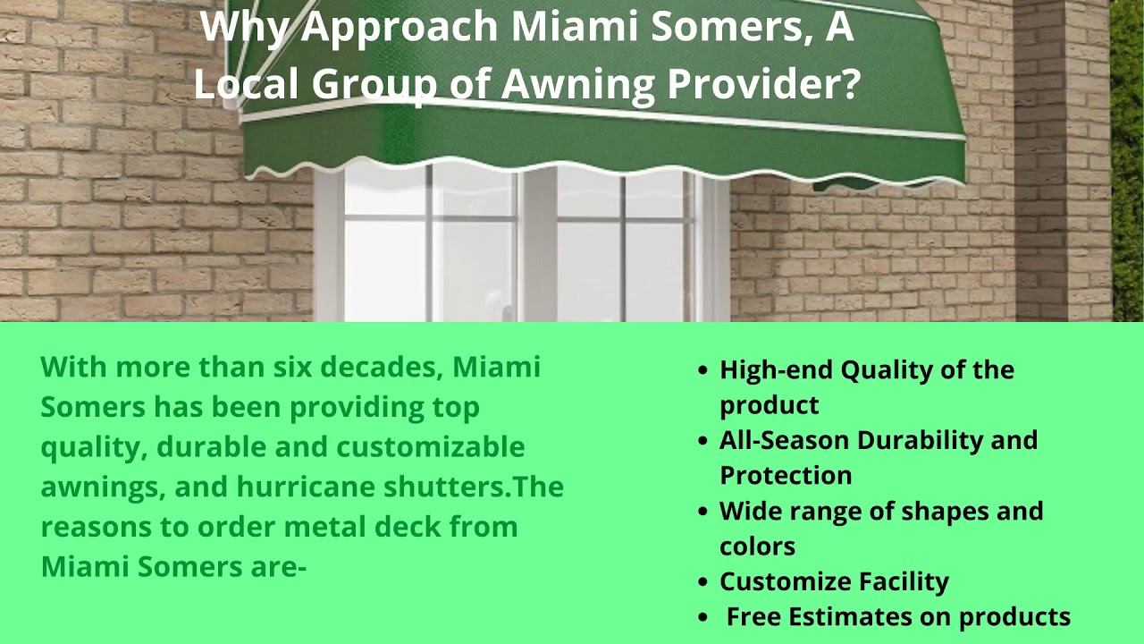 Nearby Top Metal Awning Companies High Quality & Durable Metal Awnings