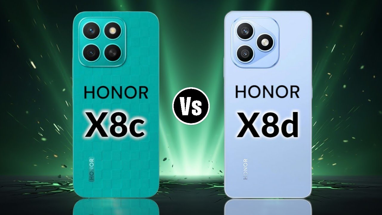 Honor X8c Vs Honor X8d||🤔  مالجديد 