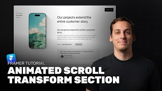 Building a Complex Scroll Variant Portfolio Project Section in Framer (Full Tutorial)
