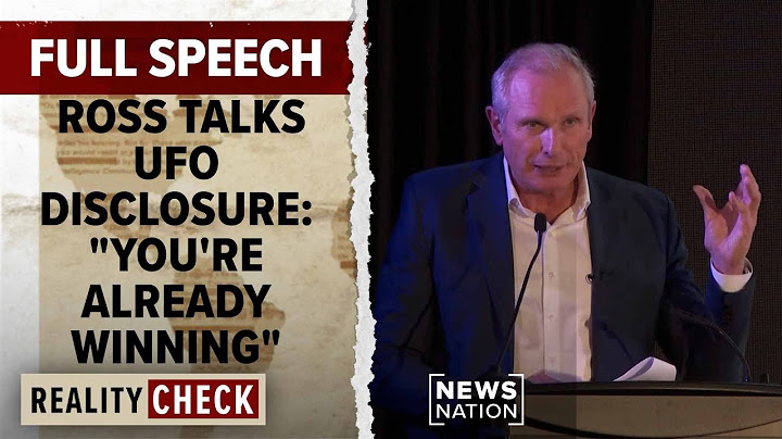 Whistleblowers, military secrecy and mainstream media: Ross Coulthart full speech | Reality Check