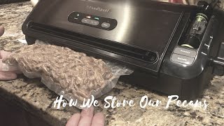 How We Store Our Pecans