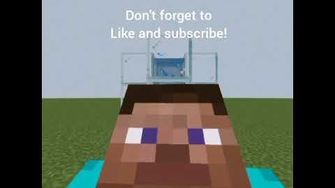 how to make a downwards bubble elevator! #shorts (Minecraft)