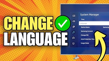 How To Change Language on Samsung Smart TV