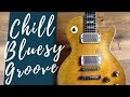 Chill Bluesy Groove | Guitar Backing Track Jam in D Major